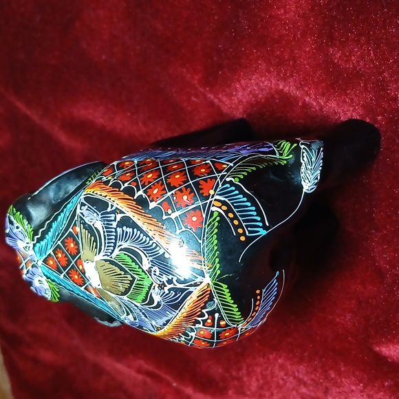 Handmade painted boho elephant decor - Picture 6 of 11